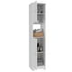 preview thumbnail 12 of 10, Ibis 14-inch Wide Linen Cabinet with Double Doors, 4 Interior Shelves, and 2 Cabinets