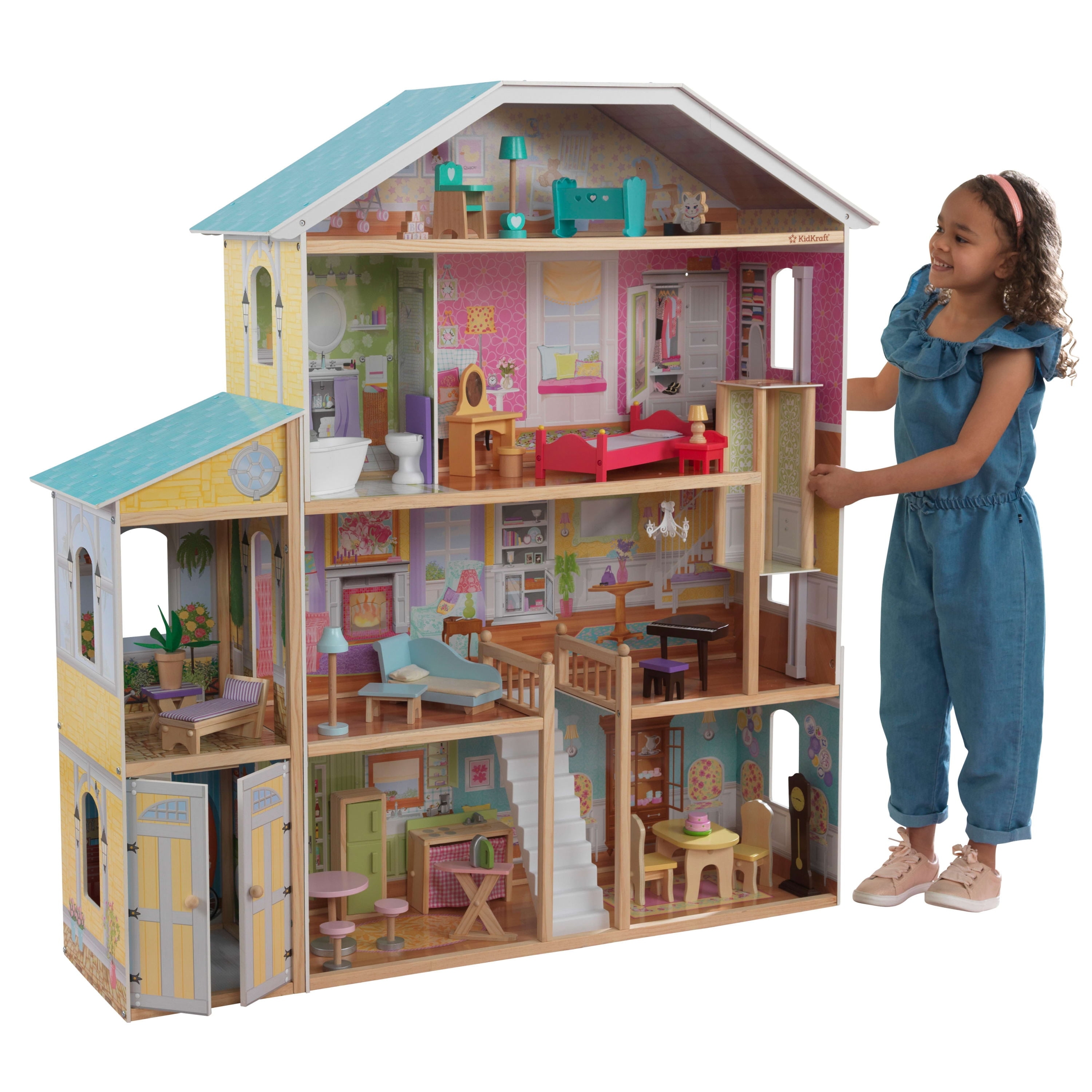 Kidkraft camila mansion dollhouse discount