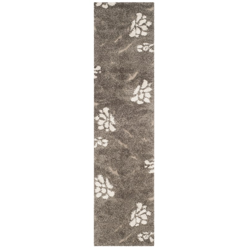 SAFAVIEH Florida Shag Nanny Floral Scroll 1.2-inch Thick Rug