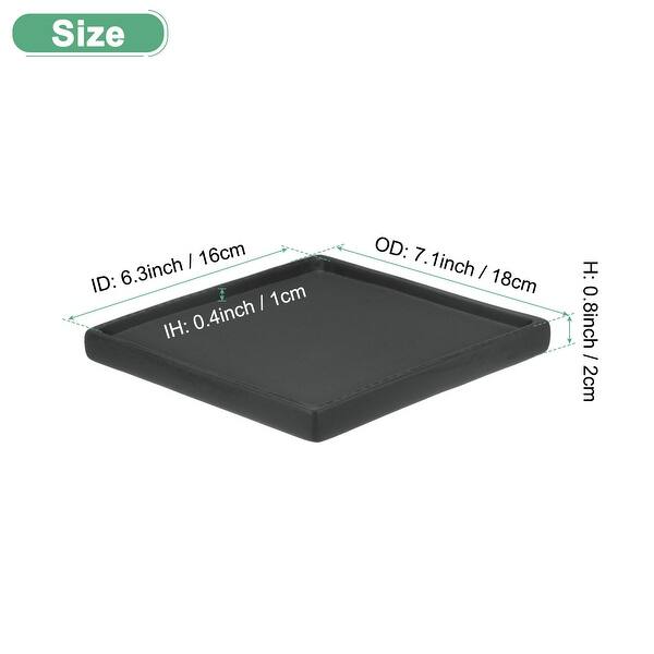 Ceramic Plant Saucer, Saucer Drip Square - Bed Bath & Beyond - 42210166