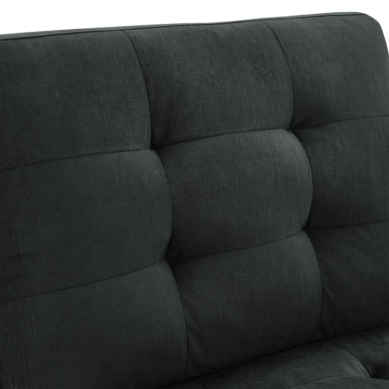 6PCS Modern LShape Modular Sectional Sofa, DIY Combination Velvet