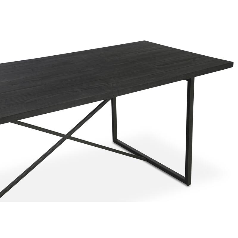 Aurelle Home Reclaimed Pine Transitional Dining Table