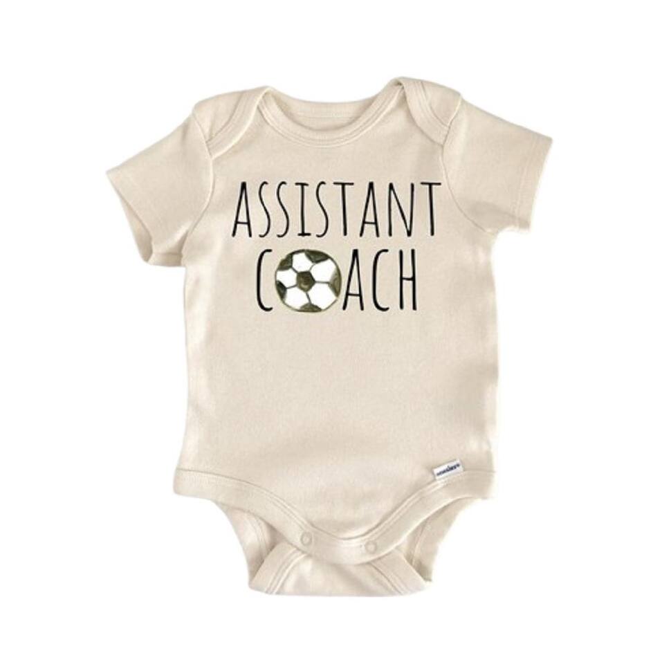 Soccer Sports Coach Sport - Baby Boy Girl Clothes Infant Bodysuit Funny Cute Newborn