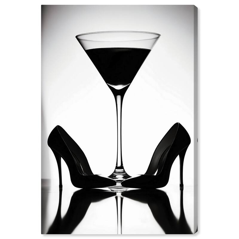 Step and Sip II Canvas by Art Remedy, Gallery Wrapped - 36" x 54"