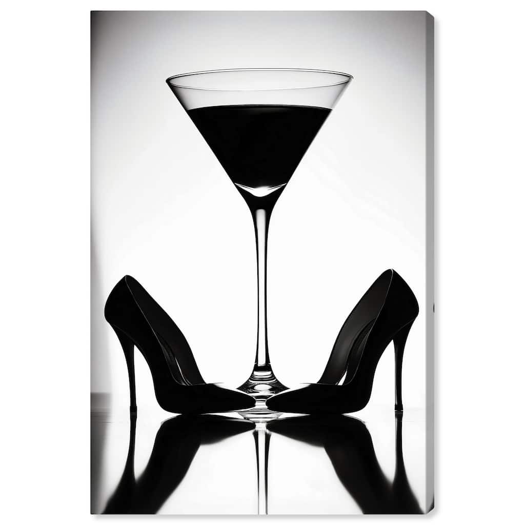 Step and Sip II Canvas by Art Remedy, Gallery Wrapped