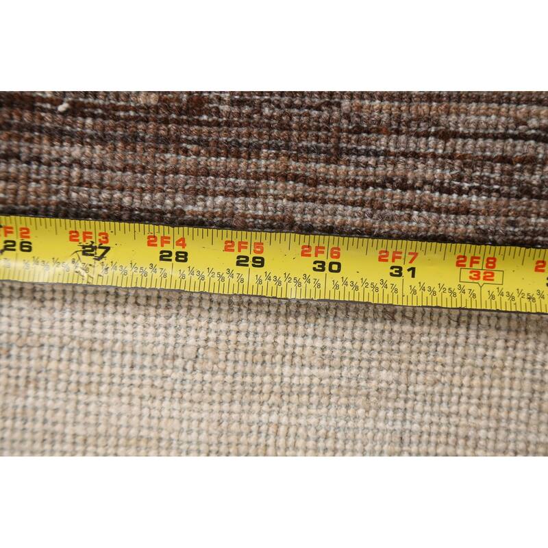 Contemporary Oriental Abstract Living Room Area Rug Wool Hand-knotted - 8'6" x 11'7"