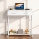 preview thumbnail 16 of 29, Adjustable Side Table Portable Desk with Drawers and Wheels for Home Office