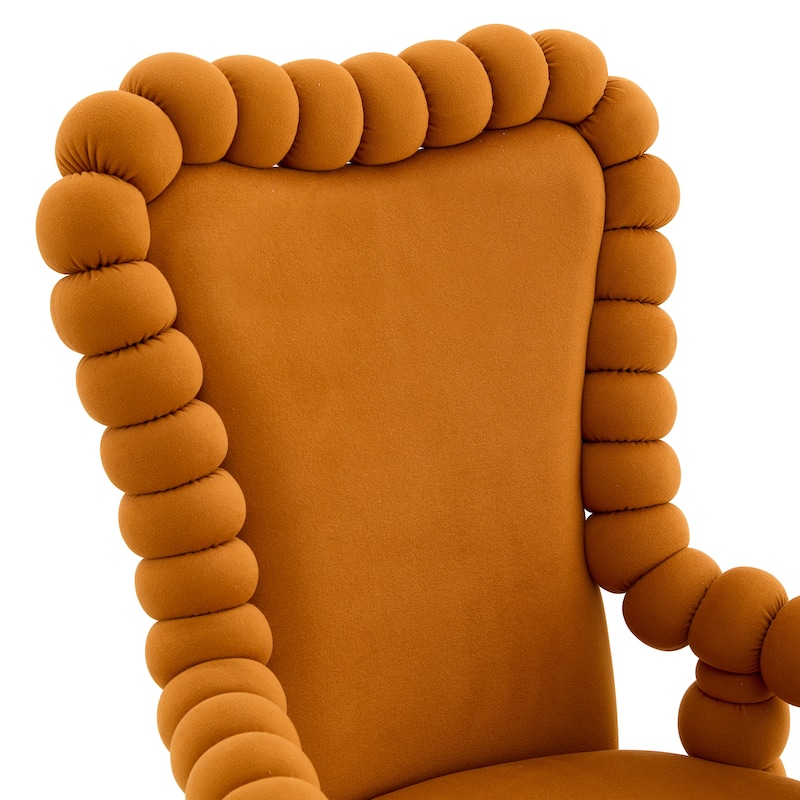 Dining Chairs Set of 2, Upholstered Dining Room Chairs with Metal Legs, Velvet Kitchen Chairs, Accent Chairs for Living Room