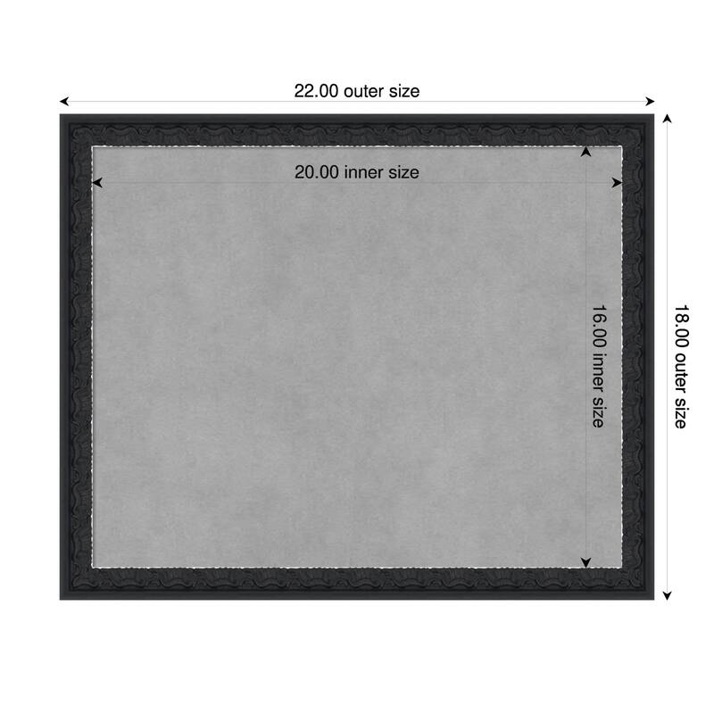 Amanti Art Bethany Black Framed - 22 x 18 in - Bethany Black