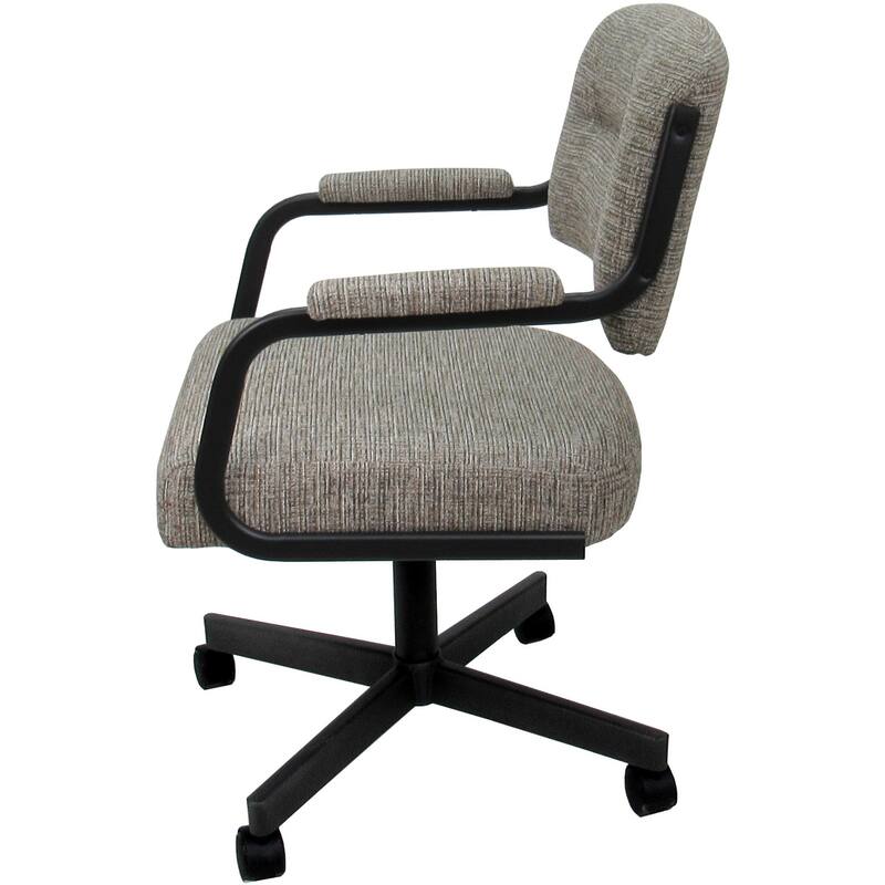 Swivel Kitchen Dining Caster Chair with Wheels - M-110 - N/A