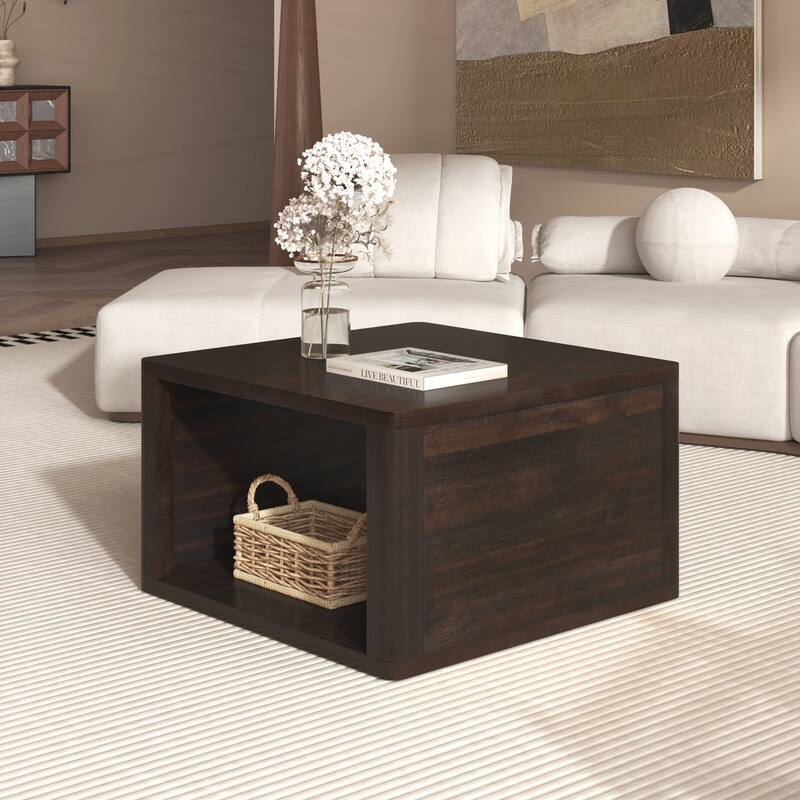 Square Coffee Table for Living Room