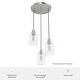 preview thumbnail 16 of 15, Hunter Lochemeade 3 Light Cluster Ceiling Pendant - Kitchen Island, Dining Table - Modern Farmhouse, Industrial, Contemporary