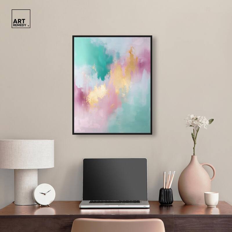 Pastel Dreams Mist Canvas by Art Remedy