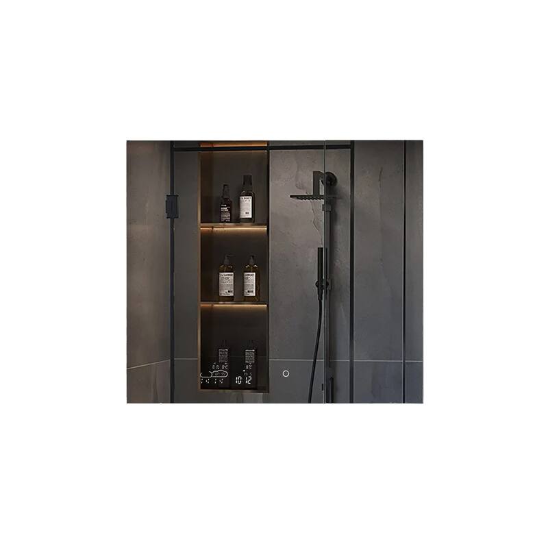 Savera 30 in. Surface-Mount LED Mirror Medicine Cabinet with Defogger