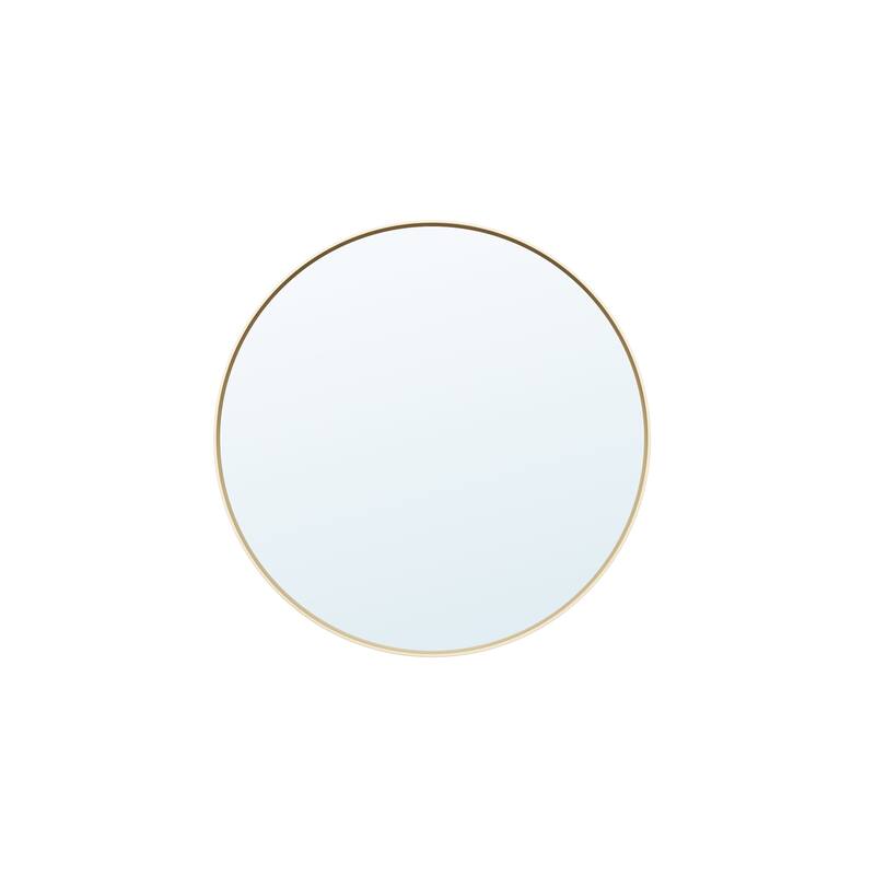 Modern Bathroom Wall Mounted Anodized Aluminum Framed Wall Vanity Mirror