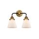 Option Black Antique Brass / Matte White