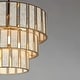 preview thumbnail 2 of 2, Maxim 12808 Miramar 7 Light 26" Wide Waterfall Chandelier