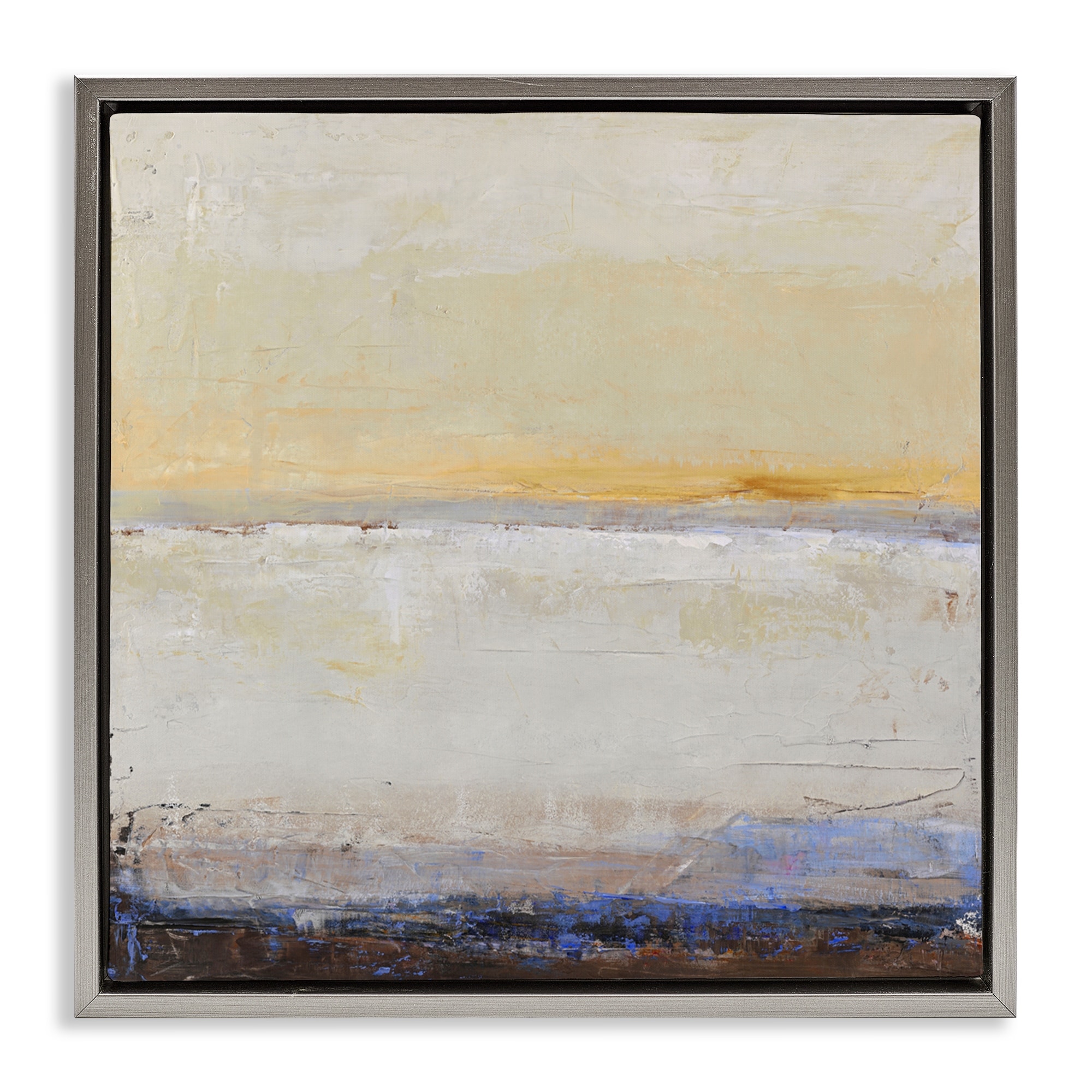 Stupell Sweeping Subtle Horizon Framed Floater Canvas Wall Art Design By Design Fabrikken