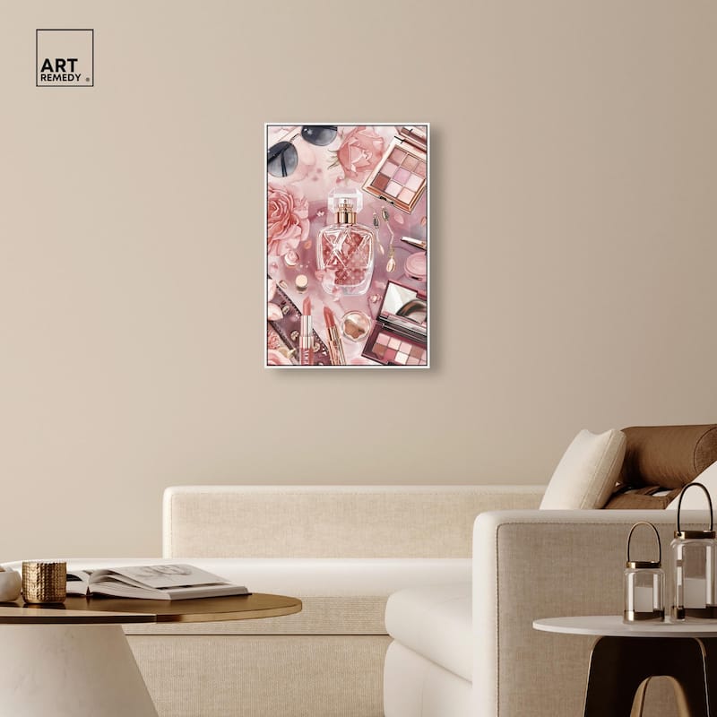 Glam Sparkle Lay Out II Canvas by Art Remedy