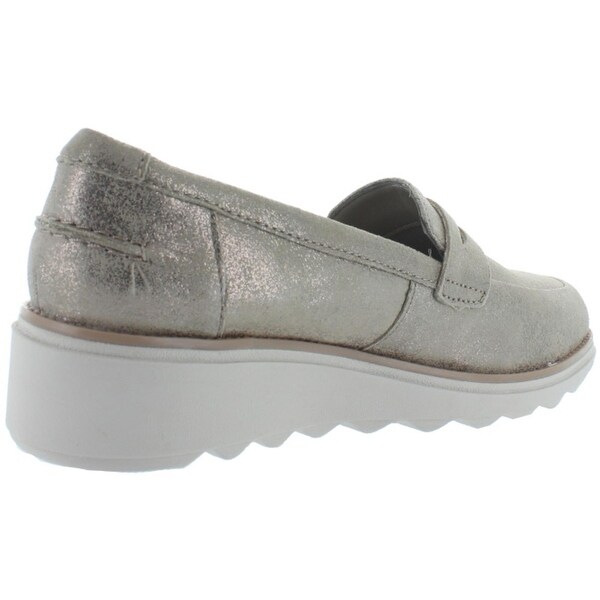 pewter loafers womens