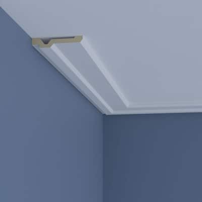 3/4"H x 4"P x 96"L Bailey Crown Moulding - 1-Pack