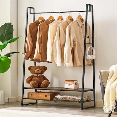 Clothes Rack for Hanging Clothes - 15"D x 35"W x 63"H