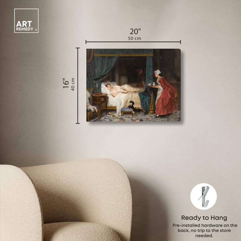 The Awakening 1865 Canvas by Art Remedy, Gallery Wrapped