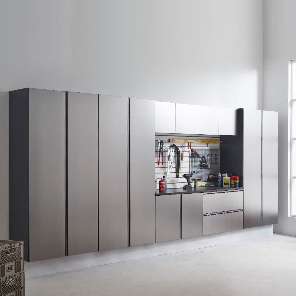 Wall Mounted Garage Cabinet