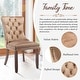preview thumbnail 54 of 99, High-end Tufted Velvet Upholstered Nailhead Dining Chair Set of 6