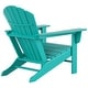preview thumbnail 88 of 96, Altura Classic Outdoor Eco-Friendly All Weather Adirondack Chairs with Side Table (3-Piece Set)