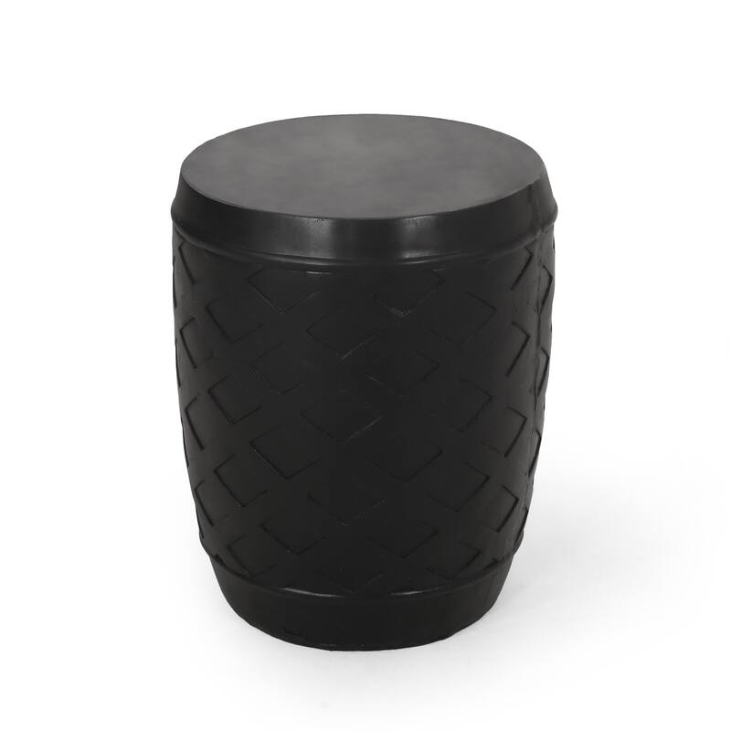 Adonis Side Table by Christopher Knight Home - Matte Black