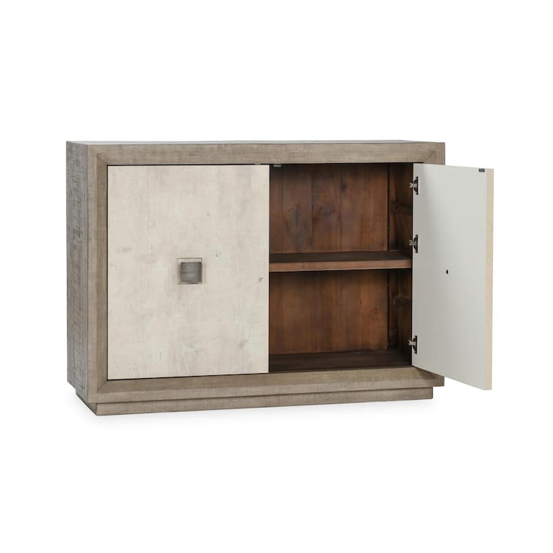 Classic Home Denver 50" Wood Distressed Gray Sideboard Buffet