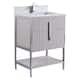 Option Bright Taupe - Chrome Hardware