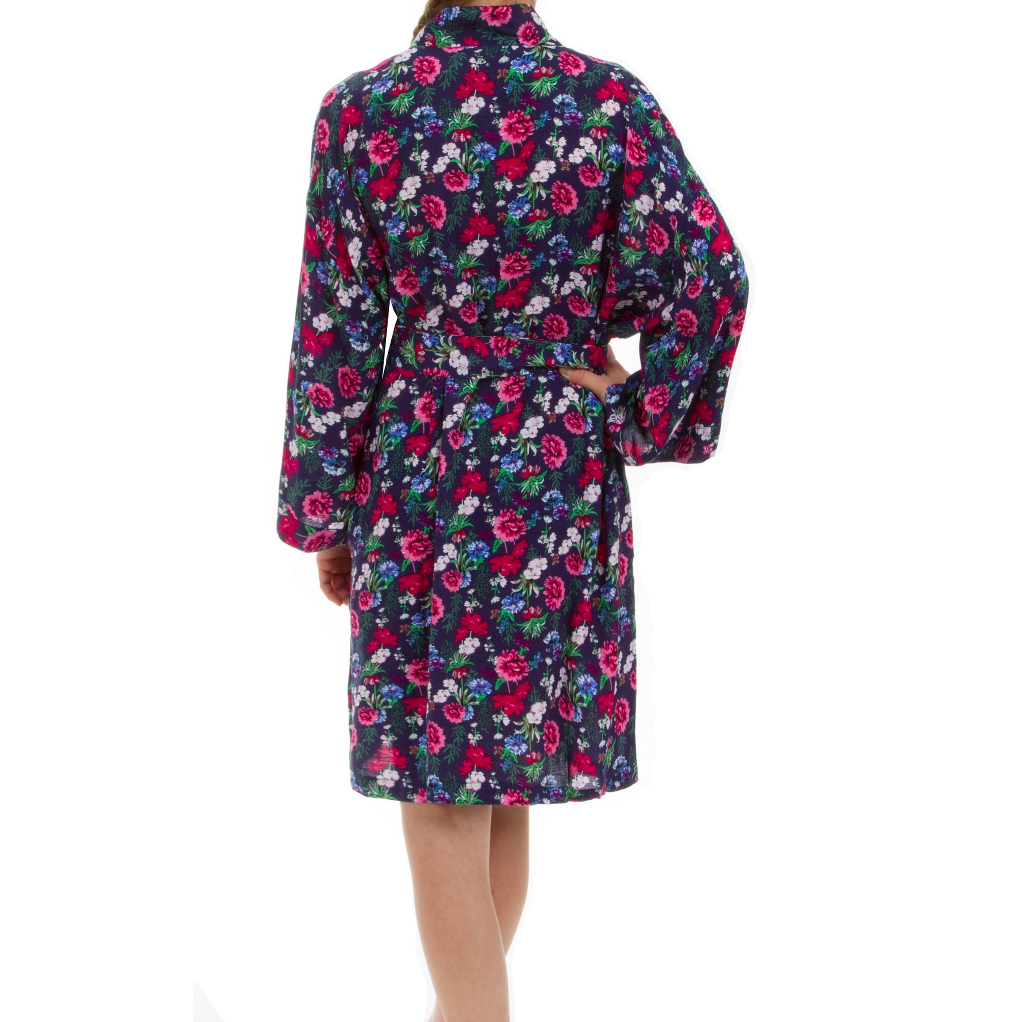 Leisureland Women's Ultra Soft Floral Robe