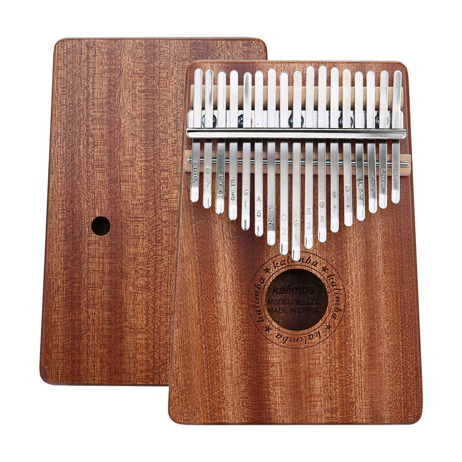 Mini Kalimba Thumb Piano Solid Wood 8 Keys Finger Piano Gift for Kids  Adults USA