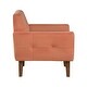 preview thumbnail 22 of 31, Milford Velvet Fabric Accent Chair