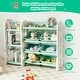 preview thumbnail 5 of 8, Gymax Kids Toy Storage Organizer w/Bins & Multi-Layer Shelf for - See Details