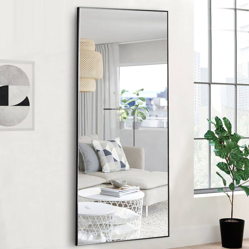 Huge Modern Framed Full Length Floor Mirror