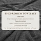 preview thumbnail 9 of 174, Linery & Co. Luxury Cotton Textured Bath Towel.