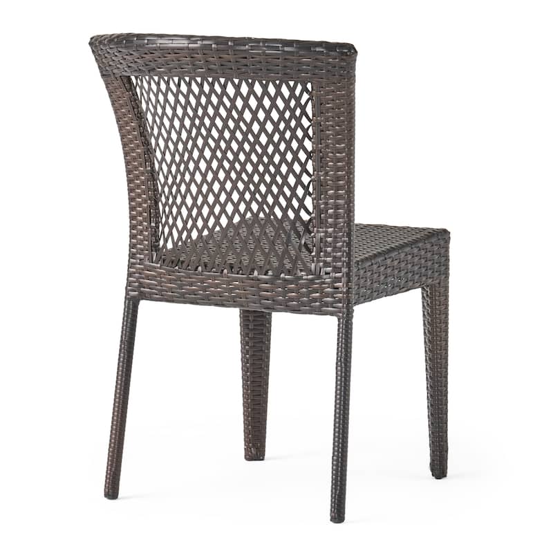 Dusk Outdoor Wicker Chair Set by Christopher Knight Home - Assembled