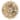 Broche 1 Light Antique Gold Ceiling Mount
