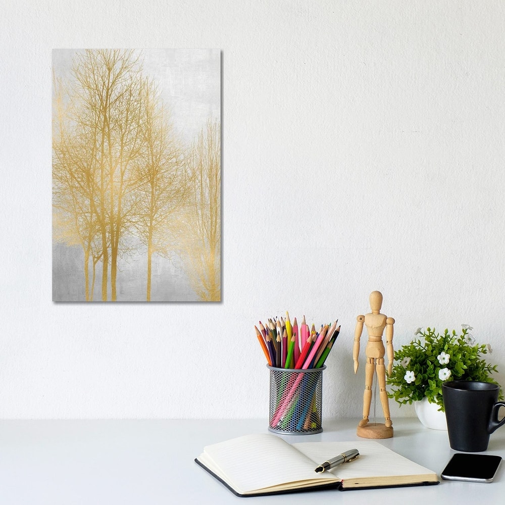 iCanvas "Gold Tree Panel II" by Kate Bennett Canvas Print