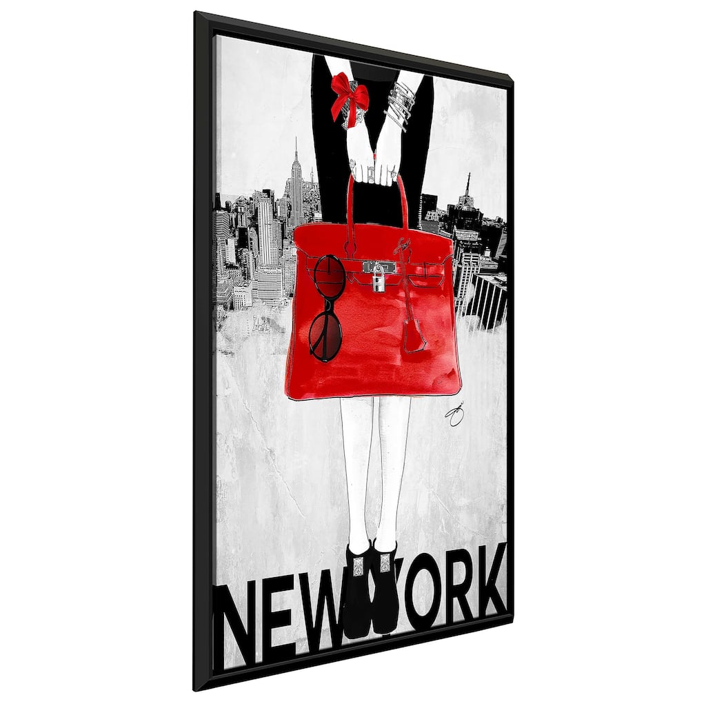 "Nyc" by Jodi Print on Floating Canvas