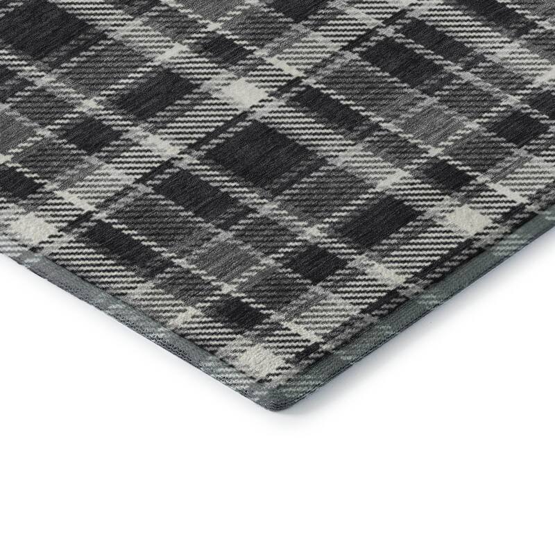 Premium Washable Super Soft Plaid Mayfield Rug