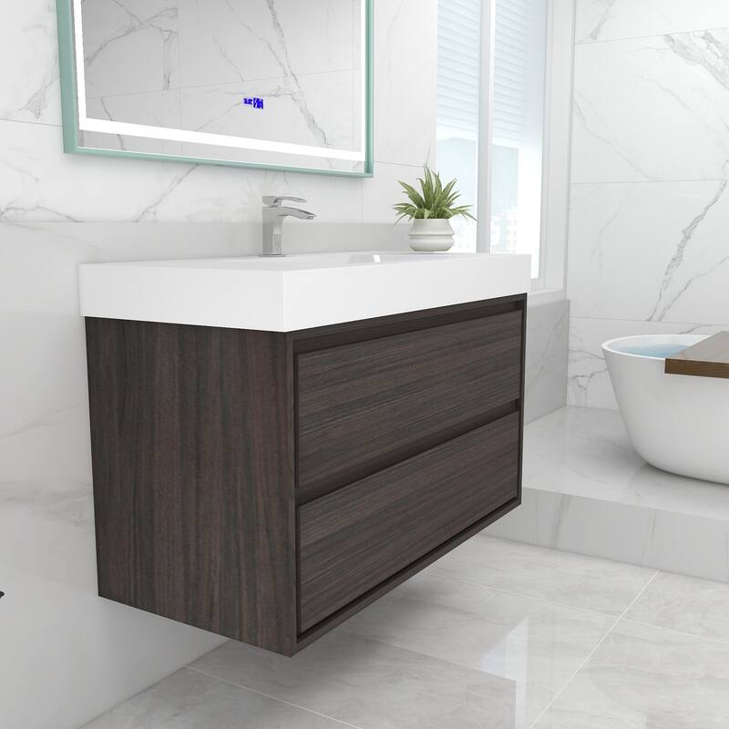Morava 42" Floating Vanity with Single Sink - 42