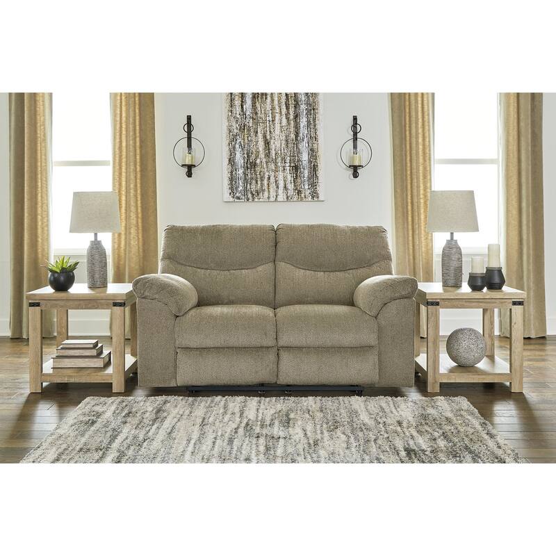 Signature Design by Ashley Alphons Reclining Loveseat - 70"W x 41"D x 41"H