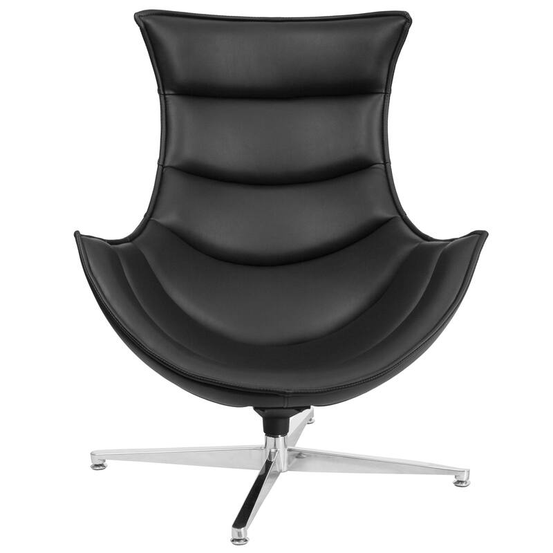 Home Office Swivel Cocoon Chair - Living Room Accent Chair