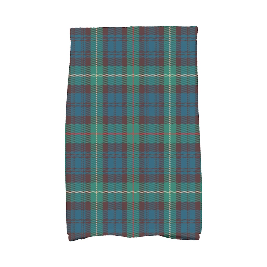 Tartan Plaid 18 x 30 Inch Holiday Print Hand Towel