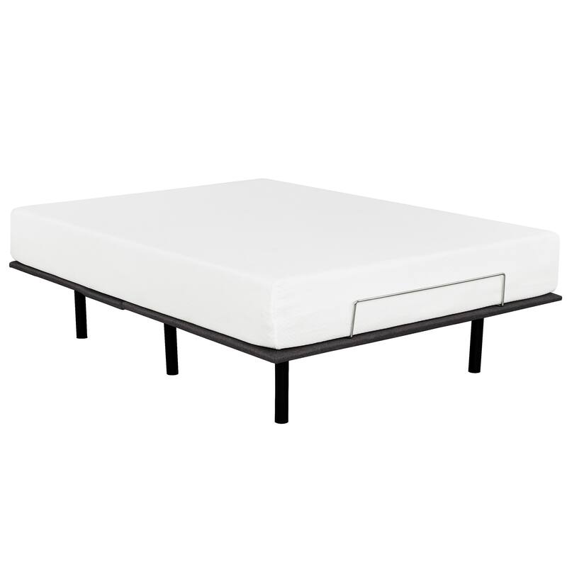 Modern Adjustable Metal Bed Base with Wired Remote Control