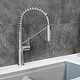 preview thumbnail 52 of 51, STYLISH Stainless Steel Single Handle Pull Down Sprayer Kitchen Faucet - Faucet Height: 16 3/4" | Spout Height: 7 1/2"